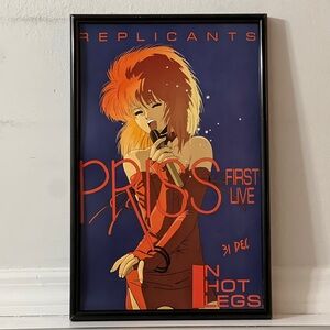 Bubblegum Crisis Priss And The Replicants Anime Poster